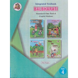Integrated Textbook Balbharti Std 1 Part 4| English